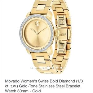 Authentic Movado Diamond Watch
